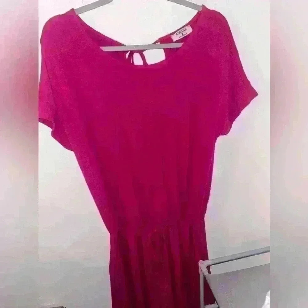 Zenana boutique butter soft romper pink size M